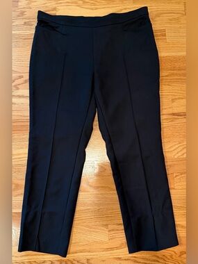AKRIS Punto Black Slim Ankle Dress Pants Women’s US 12 Stretch Career Office